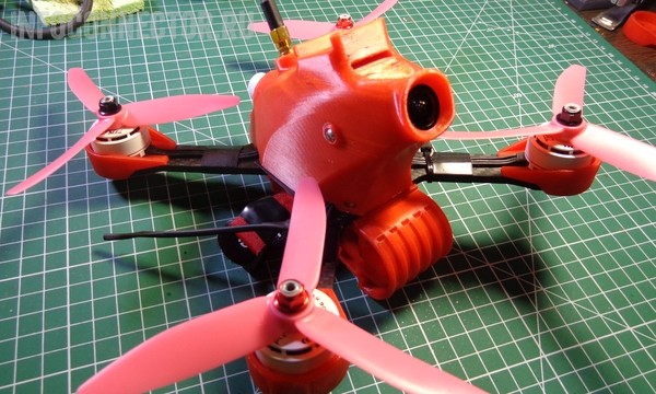 Печать квадрокоптера на 3D принтере Creality3D CR10S
