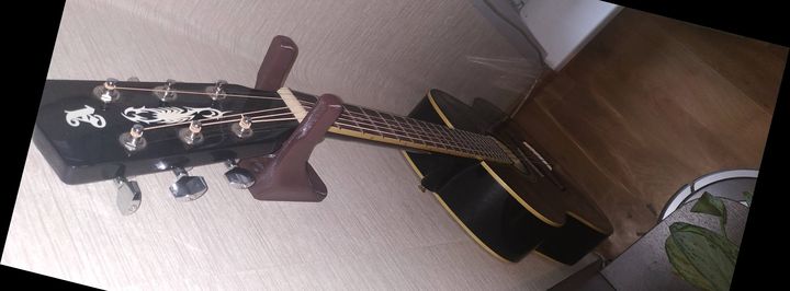 Настенный держатель для гитары на 3D принтере