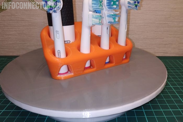 Подставка для зубных щеток Oral-B на 3D принтере