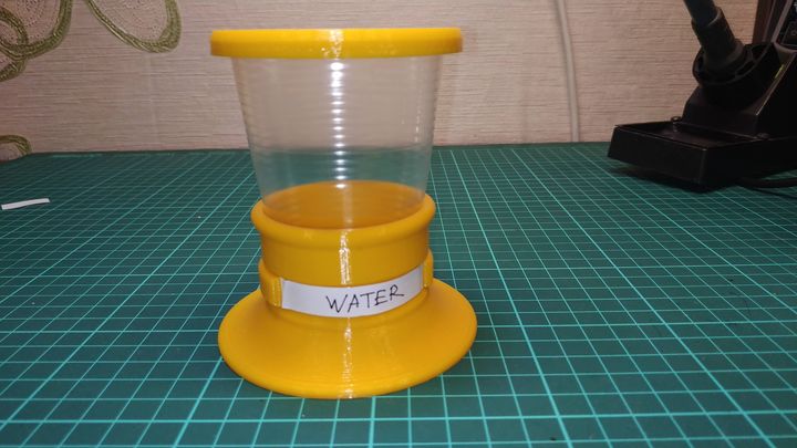 Подстаканник для одноразового стаканчика на 3D принтере