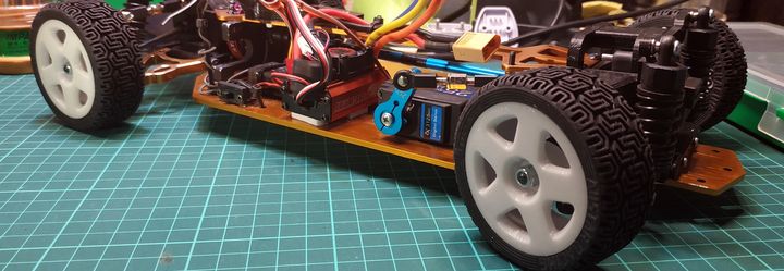 Колёса для радиоуправляемой машинки (1/10) на 3D принтере