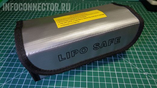 Сумка безопасности для литий-полимерного аккумулятора