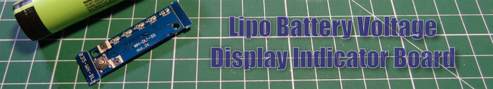 Индикатор заряда батареи для LiPo и LiIon сборок